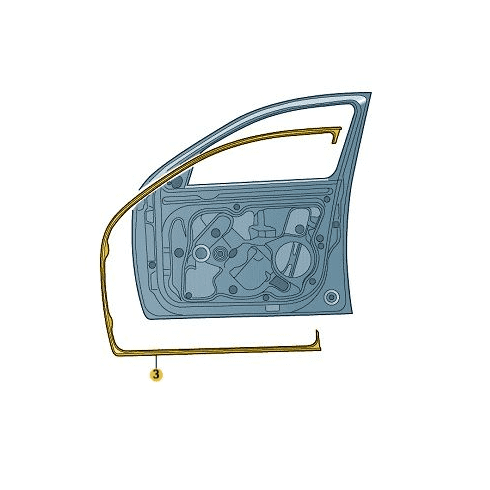 Skoda Octavia III Outer Door Seal (Right)