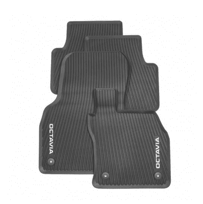 Skoda Octavia IIII TPE Rubber Mat Set (Non Hybrid Models)