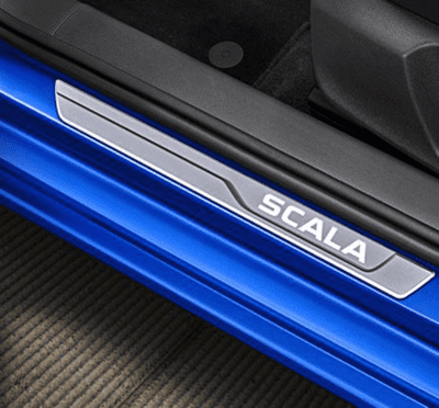 Skoda Scala Aluminium Decorative Door Sill Covers