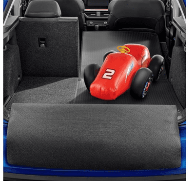 Skoda Scala Fold-out Rubber/Textile Boot Mat