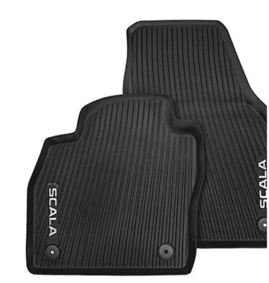 Skoda Scala Rubber Mat Set
