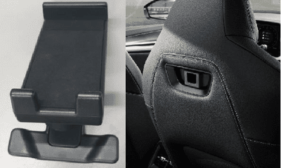 SKODA Simply Clever Tablet Holder and Attatchment For Sports Seat V2
