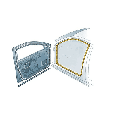 Skoda Superb 3V Left Front Door Body Seal