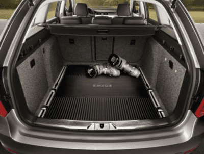 Skoda Superb II Rubber Bootliner  Vehicles with Raised Boot Floor or Partition System