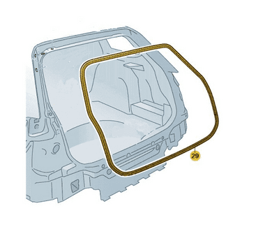 Skoda Superb III 3V Estate Tailgate Seal