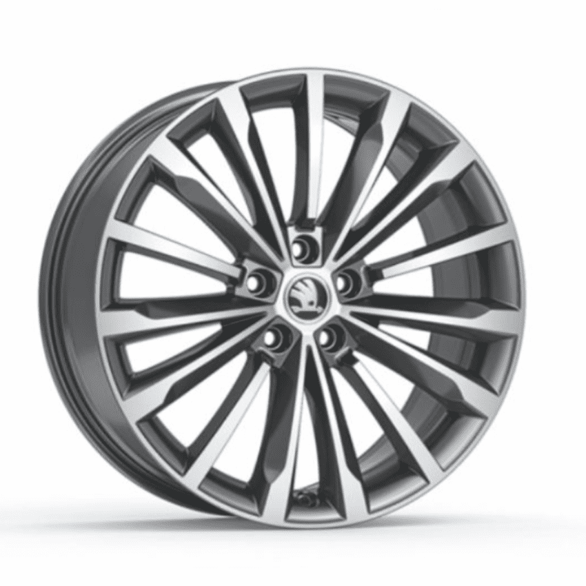 Skoda Superb III Trinity 19& x22; Alloy Wheel -Anthracite