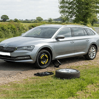 Skoda Superb IIII 2024 on Spare wheel Kit 18