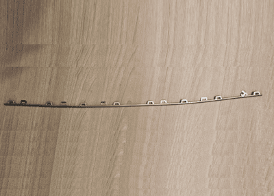 Skoda Superb IIII Centre Front Bumper Trim - Dark Chrome