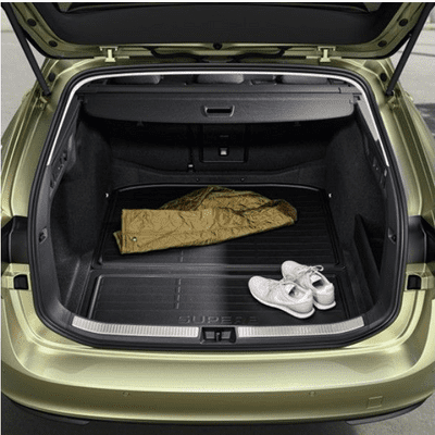 Skoda Superb IIII Double Sided Boot Mat (Estate  Model With Standard Floor)