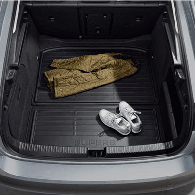 Skoda Superb IIII Double Sided Boot Mat (Hatch Model)