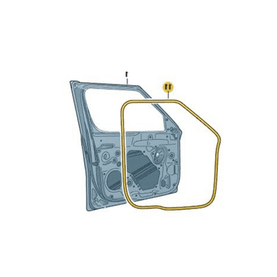 Skoda Yeti  Left Front Door Outer Seal
