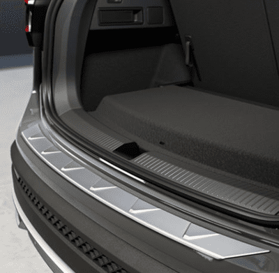 Tarraco Rear Bumper Protector - Stainless Steel