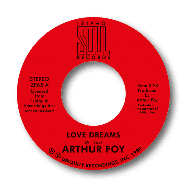 ARTHUR FOY - LOVE DREAMS. Clear & Black Vinyl options