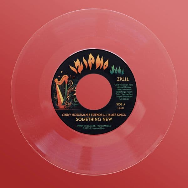 CINDY HORSTMAN feat. JAMES KINGS - SOMETHING NEW / CLEAR VINYL