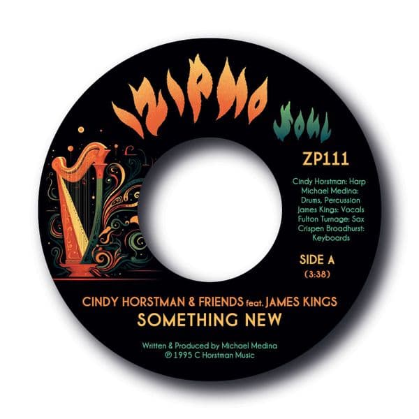 CINDY HORSTMAN feat. JAMES KINGS - SOMETHING NEW / CLEAR VINYL