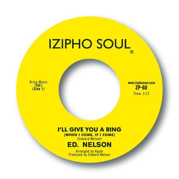 ED NELSON - I'LL GIVE YOU A RING . Sold Out