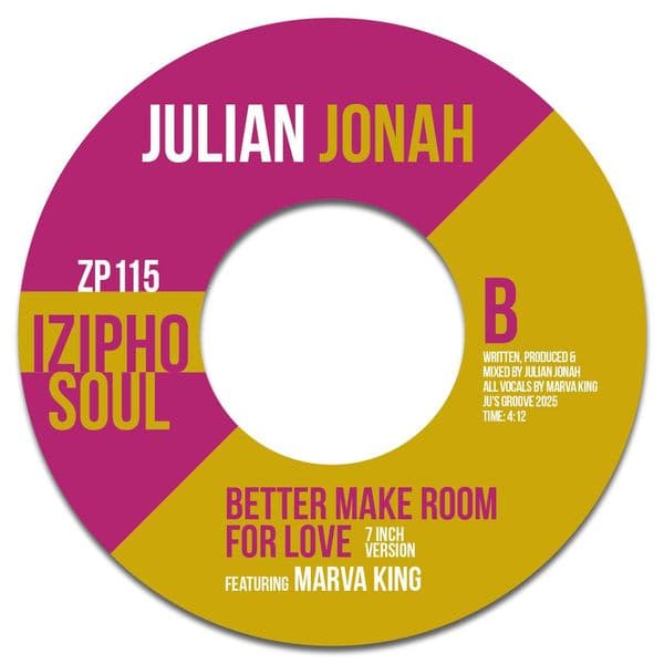 JULIAN JONAH FT. MARVA KING - BETTER MAKE ROOM FOR LOVE. Out Now!