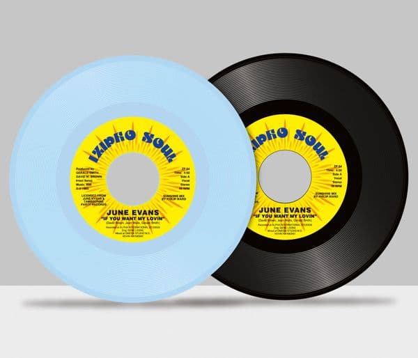 JUNE EVANS - IF YOU WANT MY LOVIN' / HARDLY NEED TO SAY. SOLD OUT