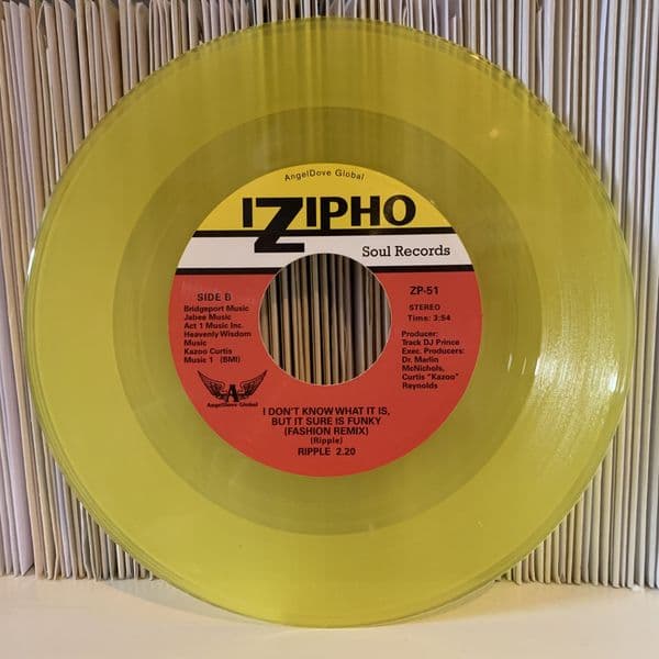 RIPPLE 2.20 - EXERCISE MY LOVE / I DON'T KNOW WHAT IT IS, BUT IT SURE IS FUNKY. YELLOW VINYL!