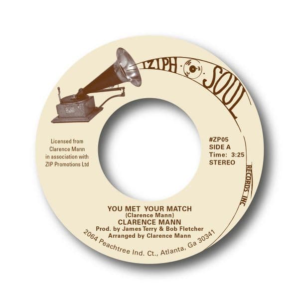 SOLD OUT! - CLARENCE MANN - YOU MET YOUR MATCH / HAVE FAITH IN ME.