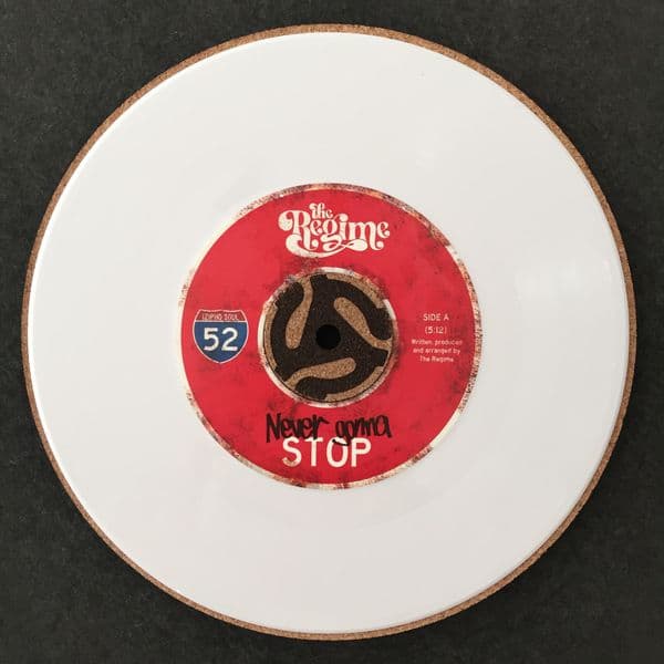 THE REGIME - NEVER GONNA STOP.  Sold Out