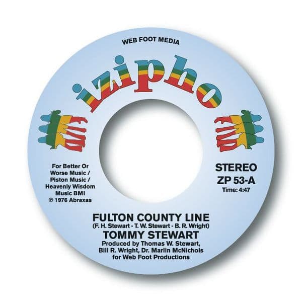 TOMMY STEWART - FULTON COUNTY LINE / RIDING HIGH. Sold Out