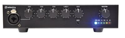 Adastra  UA Series Compact 100V Mixer-Amplifiers