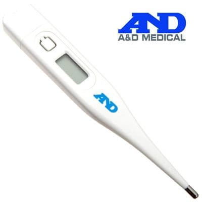 AND Digital Body Thermometer with Case UT-103