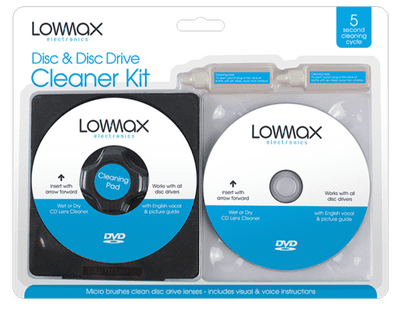 Box 24 DVD CD Disc Cleaning Kit