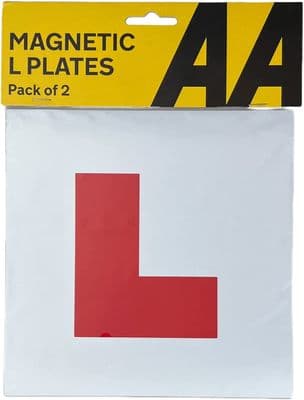Box 50 AA Fully Magneti L Plates for Car