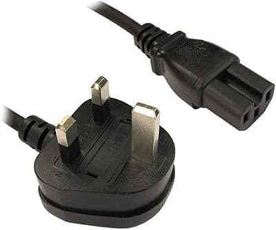 IEC C15 Hot Conditioned Mains Power Cable Lead 2M 10A