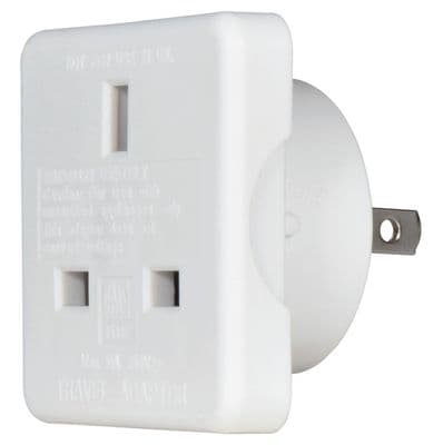 Mercury UK to USA Travel Adapter BS 8546