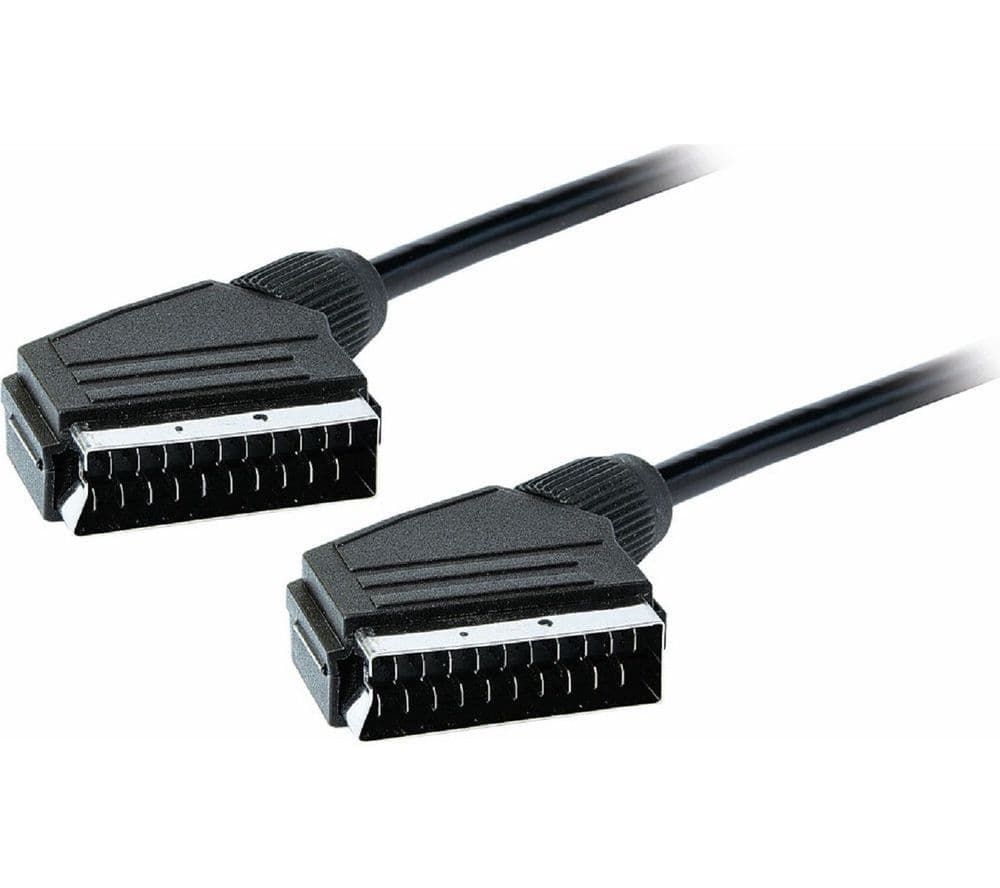 SCART to SCART Cable 1 5m 4 9ft All 20 Pins Connected
