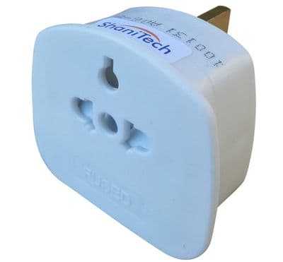 ShaniTech Travel Adaptor UK Visitor Worldwide to UK Adapter Plug