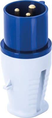 Status 16A Site Plug Caravan IP44 Rated