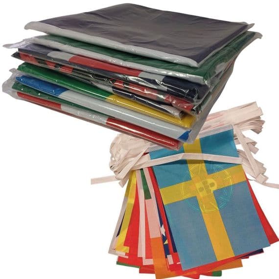 Buy Eurovision Flags & Bunting Bundle 6 Items | NWFlags