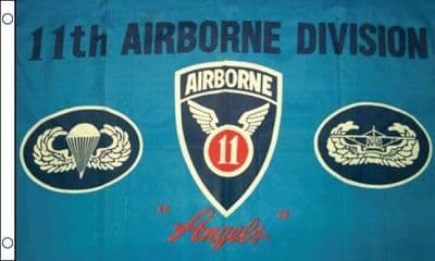 11th Airborne 5ft x 3ft Flag