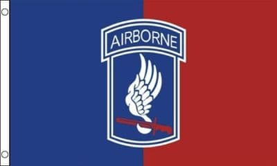 173 Airborne Flag 5ft x 3ft