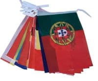 24 Euro Mixed Country Value Bunting | Free UK Delivery | NWFlags