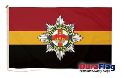 4/7th Royal Dragoon Guards (A) Premium Quality DuraFlag Rope & Toggle - 5ft x 3ft