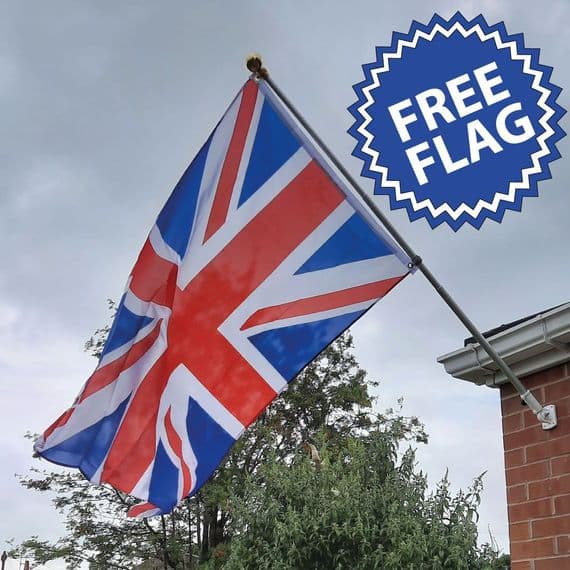 6 Wall Mounted Flag pole | Buy 6 Wall Mounted Flag pole | NWFlags