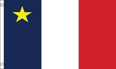 Acadia 5ft x 3ft Flag