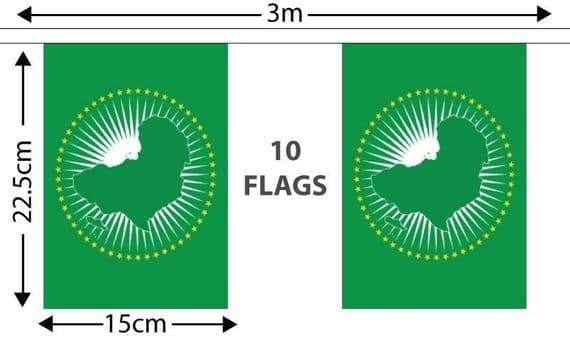 African Union Bunting Small | Buy African Union Small Bunting
