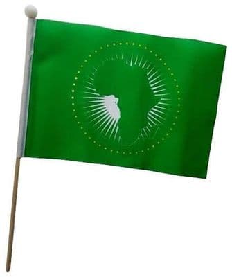 African Union Hand Flag