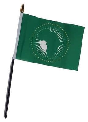 African Union Table Flag - NO BASE