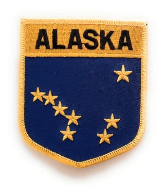 Alaska Large Iron-on Patch