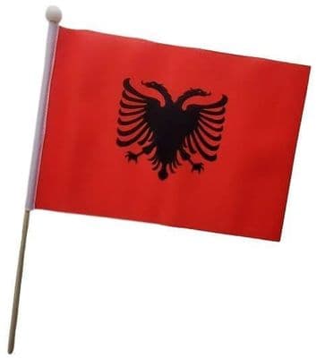 Albania Hand Flag