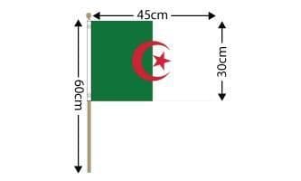 Algeria Large Hand Flag (18
