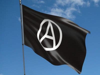 Anarchy Flag 5ft x 3ft