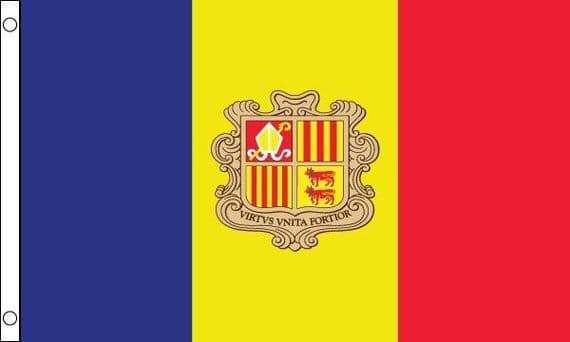 Andorra Flag Small | Buy Andorra Flag Small | NWFlags
